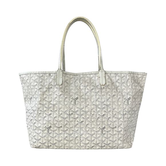 Goyard White Saint Louis Tote Bag - Picture 1 of 10